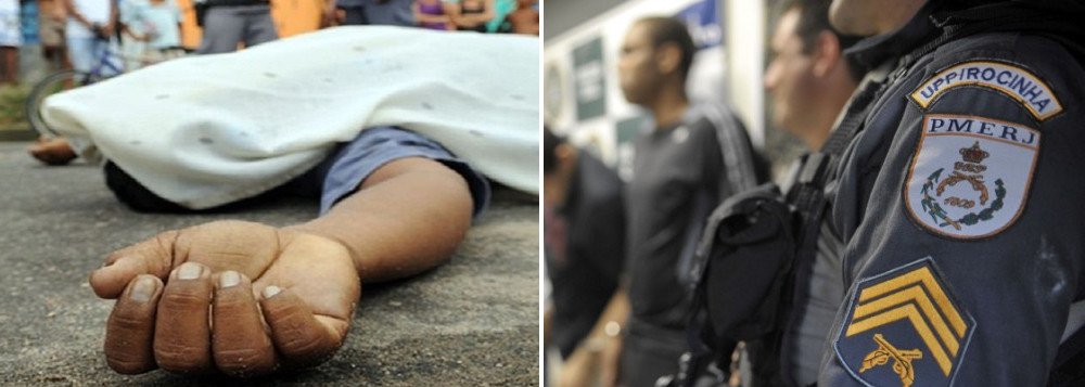 Ativistas norte-americanos do movimento anti-racismo "Black Lives Matter" marcharam com companheiros brasileiros pelo centro do Rio de Janeiro, para protestar contra a violência policial, às vésperas da primeira Olimpíada da América do Sul, que a cidade sedia no próximo mês; os ativistas viajaram ao Rio de Janeiro para destacar semelhanças com suas causas no Brasil; de acordo com um recente relatório da ONG Human Rights Watch, a polícia, no decorrer da última década, matou mais de oito mil pessoas no estado do Rio, 75% dos quais eram homens negros