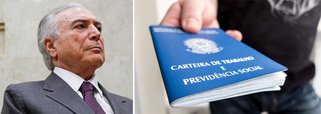 "Depois da divulgação dos dados sobre o desemprego, que atingiu 11,8%, no trimestre, Temer diz que ele não tem nada a ver com isso. O Brasil foi paralisado por ele, Aécio Neves, Eduardo Cunha, e toda a malta de golpistas faz dois anos. Sem falar na paralisação das grandes obras pelo justiceiro do Paraná, Sérgio Moro", lembra o jornalista