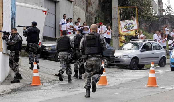 Informação é da ONG Anistia Internacional, cujo aplicativo Fogo Cruzado, lançado este mês, recebe notificações de tiroteios e violência armada na região metropolitana do Rio de Janeiro