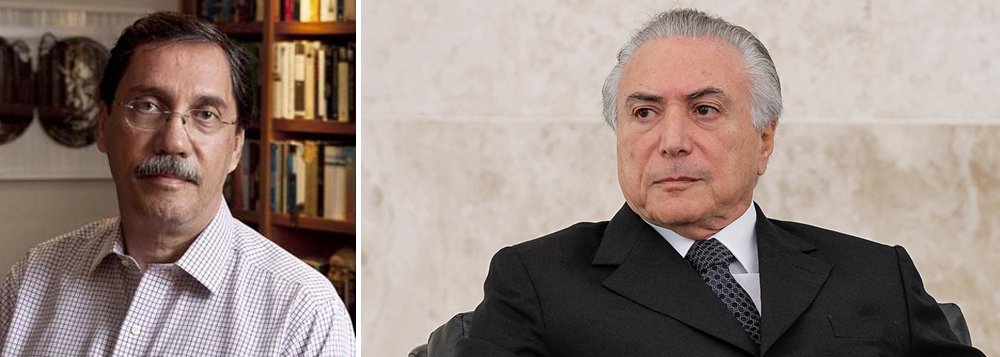 "Se acordo houver, e acobertado pelo presidente interino, Michel Temer, a Câmara aprofundará sua desmoralização diante da opinião pública, e Temer confirmará que está mais para um político oportunista do que para um estadista com a exata noção dos desafios que tem pela frente", diz o colunista Merval Pereira; "Passaremos então a ter as mesmas preocupações, agora com o governo Temer, que não estará à altura do momento", acrescenta