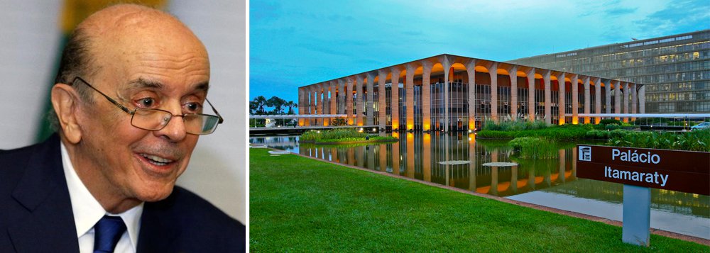 Em editorial, jornal diz que "são evidentes os sinais de cálculo eleitoral nessa diplomacia inflexível" de José Serra, "em tudo distante da condescendência característica dos governos antecessores"; "Nesse intuito, o chanceler ameaça os bem-vindos, embora tardios, esforços do Itamaraty para facilitar o diálogo entre governo e oposição na Venezuela. Mais relevante, põe em risco a longa tradição da política externa brasileira, discreta, conciliadora e não intervencionista", critica o texto