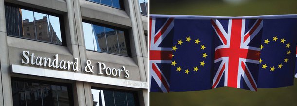 A agência de classificação de risco Standard &amp; Poor's cortou nesta segunda-feira a nota soberana do Reino Unido em dois degraus, para "AA" ante "AAA", e alertou que pode reduzi-la ainda mais após os britânicos votarem pela saída da União Europeia na semana passada