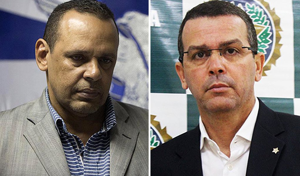 O presidente da Portela, Marcos Falcon (à esq.), foi executado dentro do escritório de campanha por homens encapuzados, que invadiram o local armados de fuzil; o titular da Divisão de Homicídios da Capital, delegado Rivaldo Barbosa, disse que "foram quatro homens em um carro que estacionou na porta do comitê. Três deles desceram armados de fuzil, enquanto o motorista aguardava ao volante. Dois dos assassinos entraram no comitê, enquanto o terceiro ficou do lado de fora"; de acordo com o delegado, o crime foi uma execução sumária. "Foi uma ação direcionada a Falcon. Uma execução sem chances de defesa. O policial foi atingido por vários tiros", afirmou Rivaldo
 