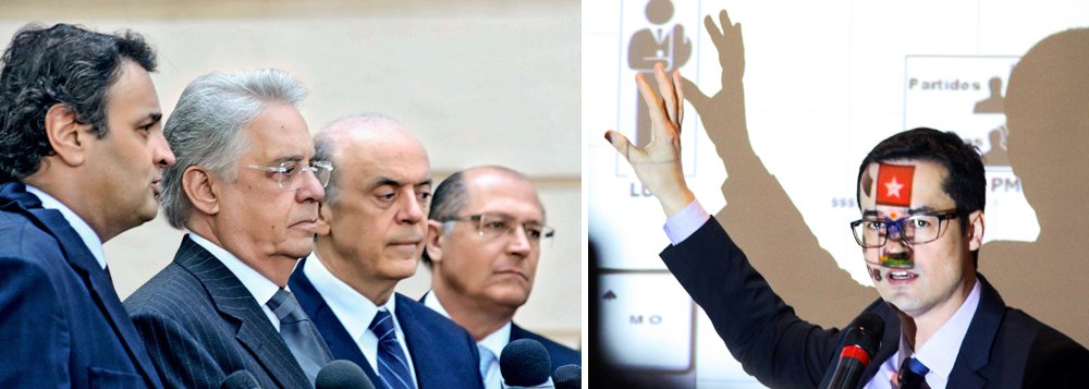 "Não consigo entender como um procurador da República chama o ex-presidente Lula de "comandante de quadrilha" pelo fato dele ter cumprido a sua obrigação constitucional de ter feito as nomeações dos diretores da Petrobras", diz o deputado Silvio Costa (PT do B/PE), em sua estreia como colunista do 247; "Poderia dizer que Aécio Neves é chefe de quadrilha em Minas Gerais por causa dos desvios de recursos públicos realizados por funcionários de segundo e terceiro escalão durante a sua gestão. Poderia dizer que Fernando Henrique Cardoso também foi chefe de quadrilha por todos os atos de corrupção que afloraram em seu governo. O mesmo poderia dizer em relação a José Serra pelos escândalos de corrupção que ocorreram também no seu governo em São Paulo"