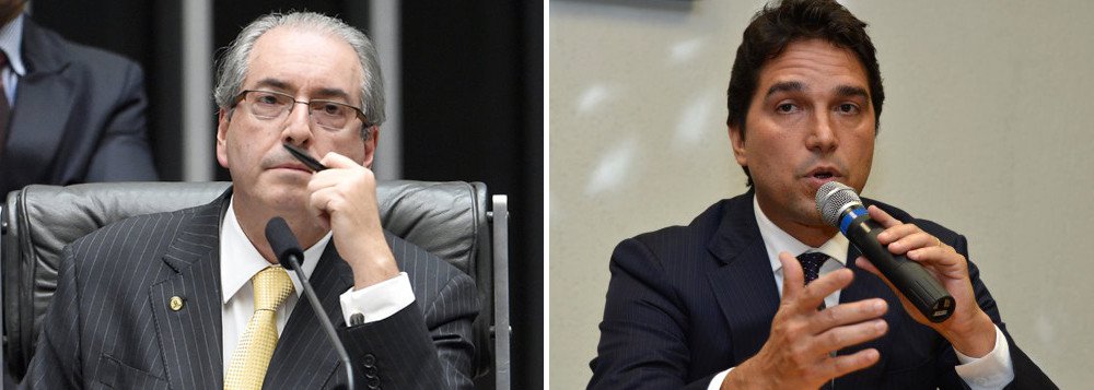 Jornalista Fernando Brito, do Tijolaço, relembra que, há três dias, a Folha de S. Paulo publicou, com base no depoimento do ex-dirigente da Caixa Fábio Cleto, que "do valor total da propina informada, a divisão era a seguinte: 80% para Eduardo Cunha, 12% para (Lúcio) Funaro, 4% para Cleto e 4% para (Alexandre) Margotto"; "Se ainda sei fazer contas, se 4% são R$ 7,3 milhões, 80% são R$ 146 milhões", diz