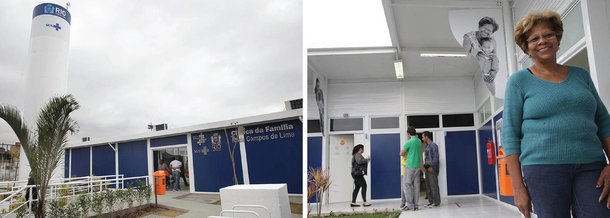 A Prefeitura da capital entregou aos moradores de Brás de Pina a Clínica da Família Nilda Campos de Lima, que beneficiará 30 mil moradores do Conjunto Quitungo, na Zona Norte; com investimento de R$ 5,2 milhões, esta é a 94ª Clínica da Família da cidade, que conta com dez equipes do programa de Saúde da Família e quatro do programa de Saúde Bucal; segundo a prefeitura, com a implantação das clínicas, o Rio saiu de 3,5% de cobertura de saúde e se tornou nos últimos anos a capital responsável por mais da metade de todas as equipes de Estratégia de Saúde da Família criada no País; atualmente, 55% dos cariocas têm cobertura de saúde integral; o executivo informou que pretende ampliar esse valor para 70% até o fim deste ano de 2016