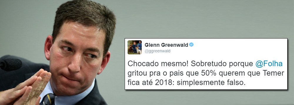 Jornalista que chamou de "fraude jornalística" a reportagem da Folha de S. Paulo que divulgou a pesquisa Datafolha no fim de semana afirma que a resposta do veículo sobre as perguntas geradas em relação ao levantamento, divulgada na noite desta quarta, é "inadequada e enganadora, e não aborda pontos-chave"; ele diz ainda ser "simplesmente falso" que 50% da população brasileira apoie a permanência de Michel Temer no poder