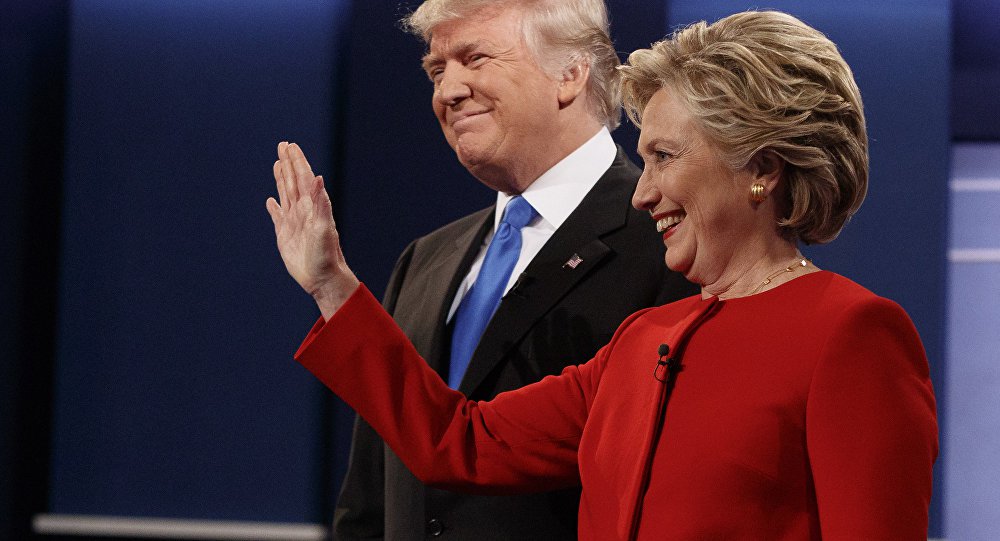 A candidata democrata, Hillary Clinton, e o republicano, Donald Trump, realizaram na noite desta segunda-feira o primeiro dos três debates antes das eleições presidenciais norte-americanas, que abordou questões econômicas, segurança interna e política externa