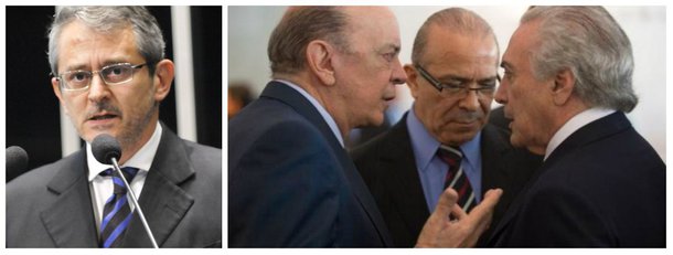 "É cedo para prever o desdobramento das denúncias, mas seria grande surpresa se a crise política aberta pela Lava Jato se esgotasse nas engrenagens do poder petista no governo federal", diz editorial da Folha, de Otávio Frias Filho, sobre denúncias que agora atingem José Serra, Eliseu Padilha e o próprio interino Michel Temer; ou seja: embora o golpe tenha sido uma iniciativa para "estancar a sangria", como definiu Romero Jucá, esse objetivo dificilmente será alcançado