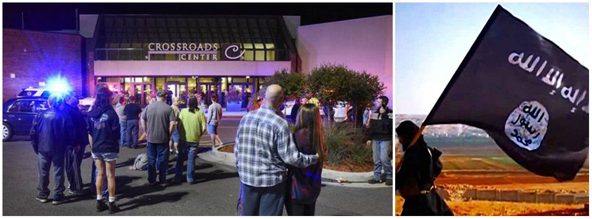 A agência Amaq, órgão de propaganda do Estado Islâmico (EI), informou que o ataque com faca que deixou oito feridos em um centro comercial de Minnesota, norte dos EUA, foi lançado por um soldado do grupo, que foi morto; "O autor dos ataques com faca em Minnesota ontem (sábado à noite) era um soldado do Estado Islâmico, que respondeu às convocações para tomar como alvos os cidadãos dos países membros da coalizão dos cruzados", indicou a Amaq; o crime aconteceu no mesmo dia em que uma explosão em Nova York, feriu pelo menos 29 pessoas; neste caso, os investigadores dizem não ter encontrado evidências de "conexão com terror"