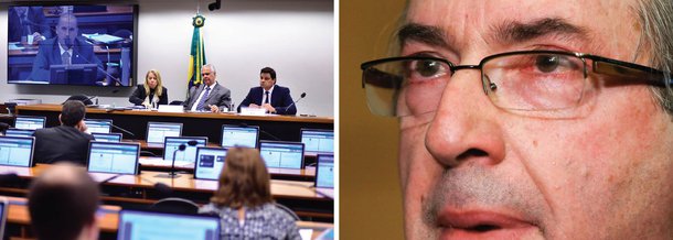 Logo depois que anunciou sua renúncia da presidência da Câmara, o deputado afastado Eduardo Cunha (PMDB-RJ) foi à Comissão de Constituição e Justiça (CCJ), onde protocolou um pedido para que seu processo de cassação retorne ao Conselho de Ética; sobrevida ao deputado foi um acordo para que ele pudesse renunciar ao cargo, do qual participaram o presidente interino, Michel Temer, o presidente da CCJ, Osmar Serraglio (PMDB-PR), e outros parlamentares do PMDB e da base