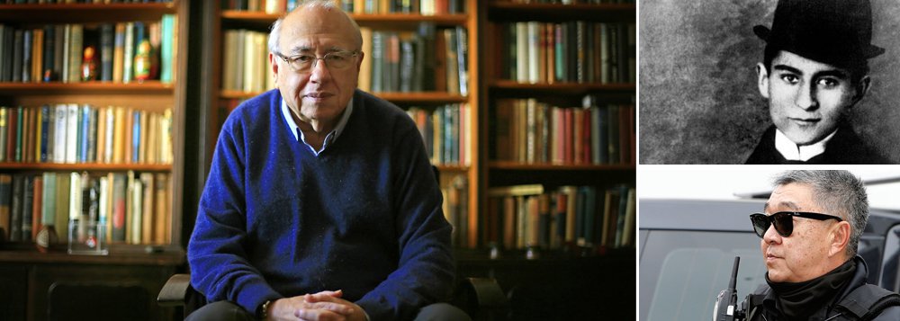 Para o escritor Luis Fernando Verissimo, só no Brasil ou na literatura de Kafka existiria uma personagem como o japonês da federal, que, em prisão domicialiar, só pode sair de casa para prender os outros
