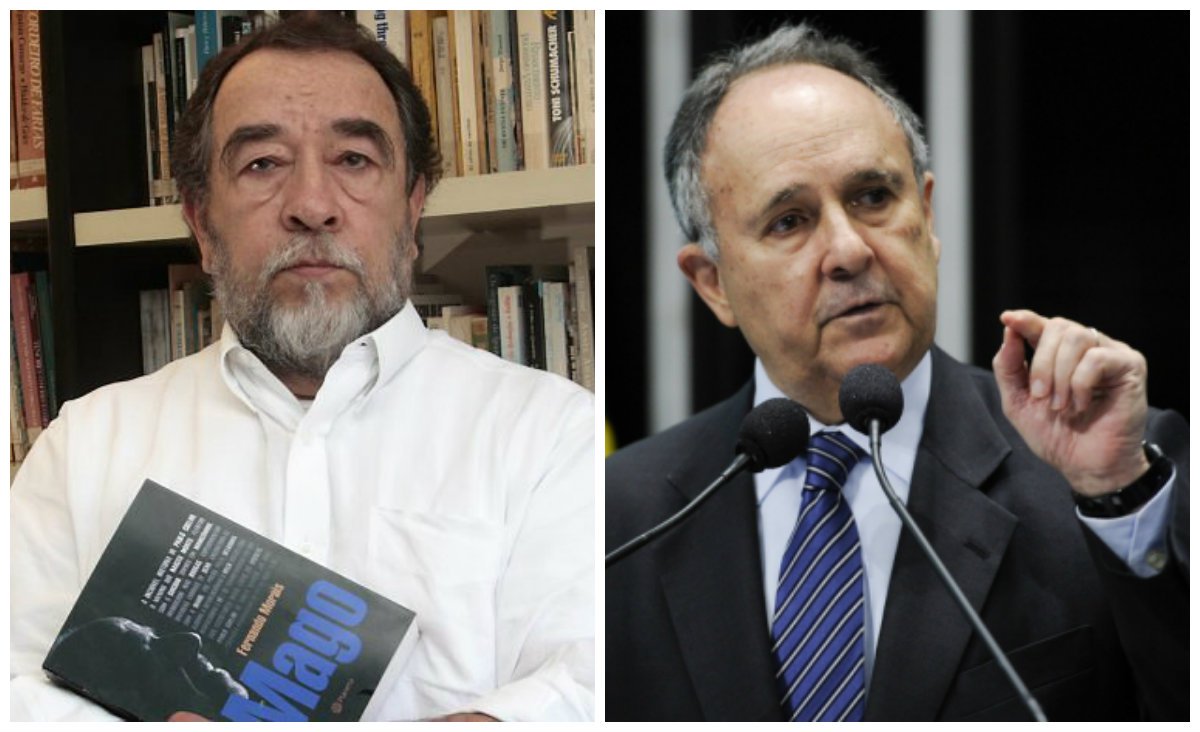 O jornalista e escritor recebeu nos anos 90, das mãos de Cristovam Buarque, na época governador de Brasília, o prêmio Manuel Bomfim pela obra Chatô – O Rei do Brasil. Hoje senador, Buarque votou pelo impeachment da presidenta Dilma Rousseff, vem tecendo elogios ao presidente interino e chegou a afirmar que “denunciar o golpe no exterior é crime”