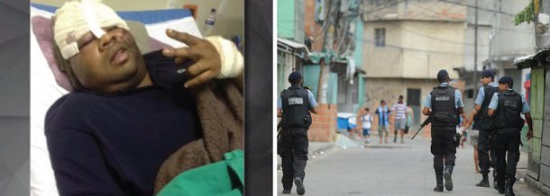 Pelo segundo dia consecutivo, a Polícia Militar (PM) do Rio de Janeiro realiza operações em áreas de 18 batalhões que abrangem 42 comunidades da cidade e da Baixada Fluminense dominadas pela facção Comando Vermelho, à qual pertence o traficante o traficante Nicolas Labre Pereira de Jesus, de 28 anos, conhecido como Fat Family; ele foi resgatado por um grupo de homens fortemente armados da enfermaria ortopédica do Hospital Municipal Souza Aguiar, no centro do Rio