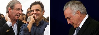 Conspiração política de 2015 e 2016, liderada por Eduardo Cunha e Aécio Neves, junto com Michel Temer, teve alto custo para a sociedade; com a paralisia imposta ao governo Dilma, o rombo fiscal entre janeiro e agosto saltou de R$ 1,1 bilhão, no ano passado, para R$ 70 bilhões neste ano; dívida pública se aproxima de 70% do PIB