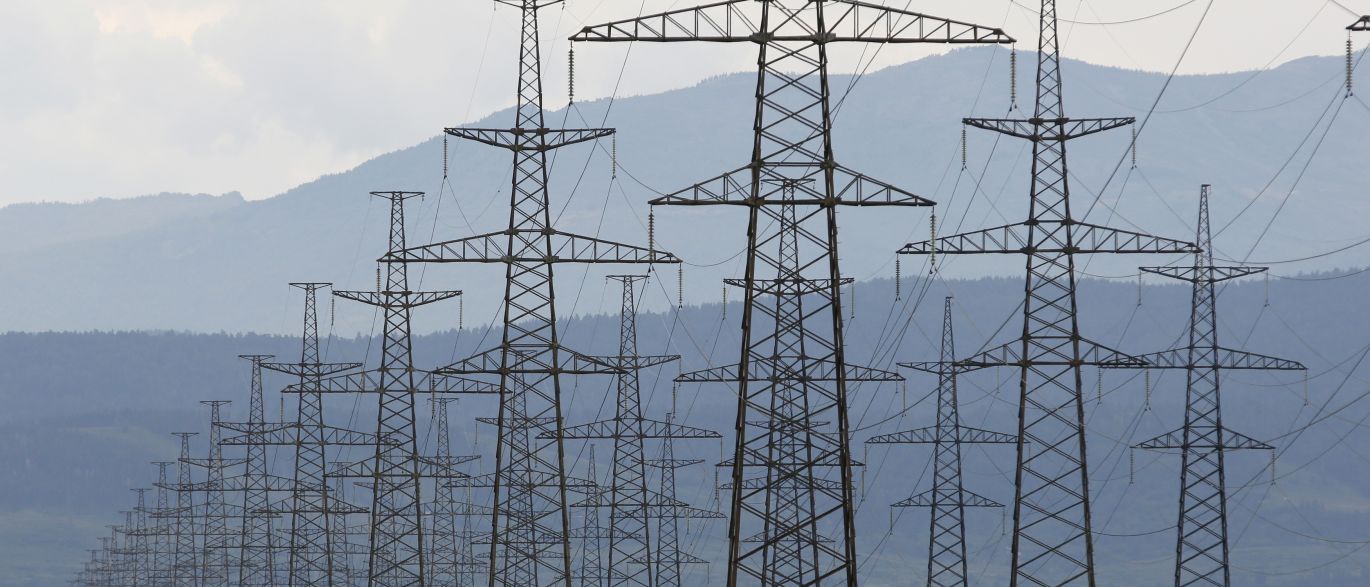 Rede de transmissão elétrica