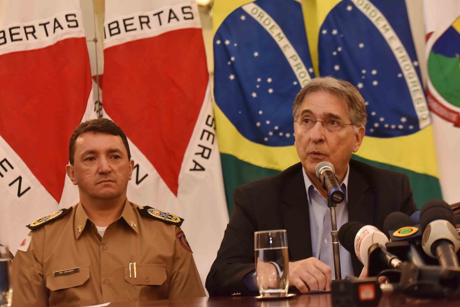 Governador Fernando Pimentel participa de coletiva sobre queima de ônibus 27-06-2018- Prefeitura de Belo Horizonte Foto: Manoel Marques/imprensa-MG