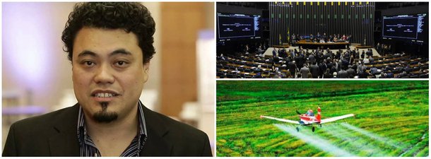Para o jornalista, seria extremamente didático se executivos das empresas que produzem e vendem os agrotóxicos, comam alimentos onde problemas por causa desses produtos foram relatados – "onde mães têm veneno no leite materno, bebês desenvolvem mamas, fetos sofrem mutação e crianças e adultos têm doenças respiratórias que pioram em épocas de pulverização"