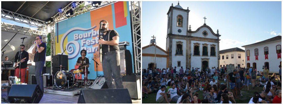 Estive no Bourbon Festival de Paraty e me impressionei com a reprodução da atmosfera de New Orleans e sobretudo, com a alegria, não só de turistas nacionais e estrangeiros, mas do povo local. Que orgulho tiveram de sua cidade e do evento, que orgulho tiveram de assistir shows internacionais de alta categoria sem pagar nada; um relato de Bia Willcox