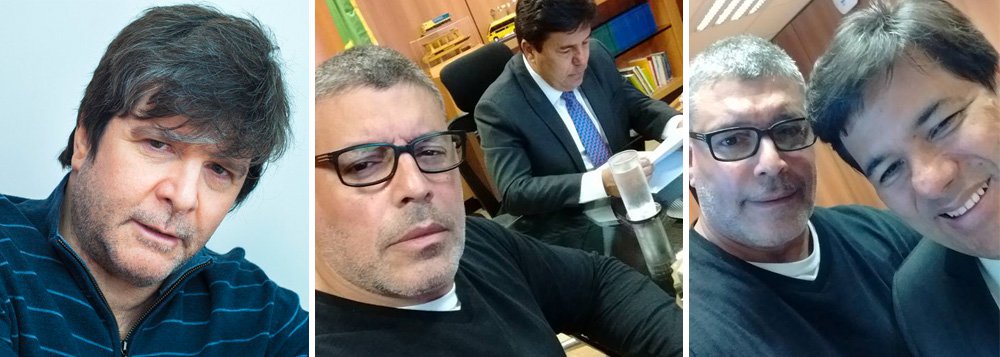 Jornalista e escritor Marcelo Rubens Paiva comenta o encontro que o ministro da Educação, Mendonça Filho, teve hoje com o ator Alexandre Frota e com o ativista de direita Marcelo Reis, do Revoltados Online; "Pátria educadora virou putaria", publicou no Twitter, em alusão ao slogan do governo do PT, "Pátria Educadora"