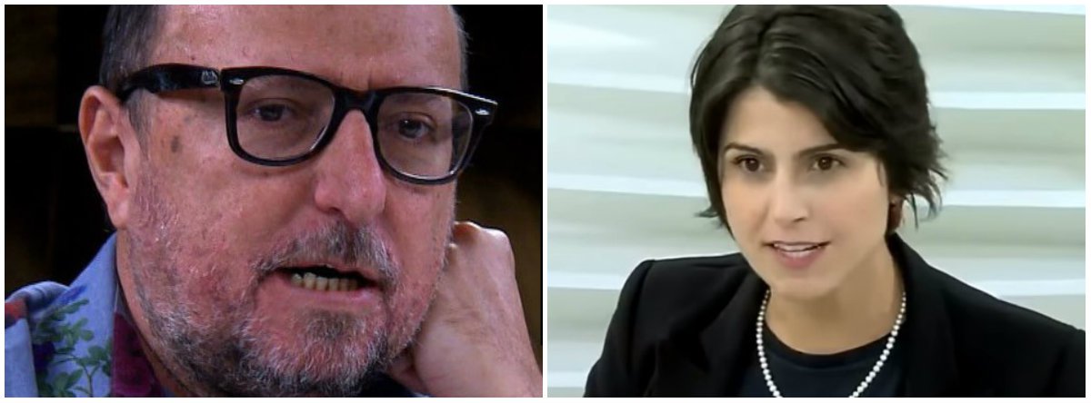 "Uma emissora educativa, bancada pelo Estado (de SP), ñ pode transformar um programa jornalístico em arapuca ideológica - seja lá contra quem for. O episódio @ManuelaDavila foi uma indecência. #RodaViva", disse o jornalista Xico Sá