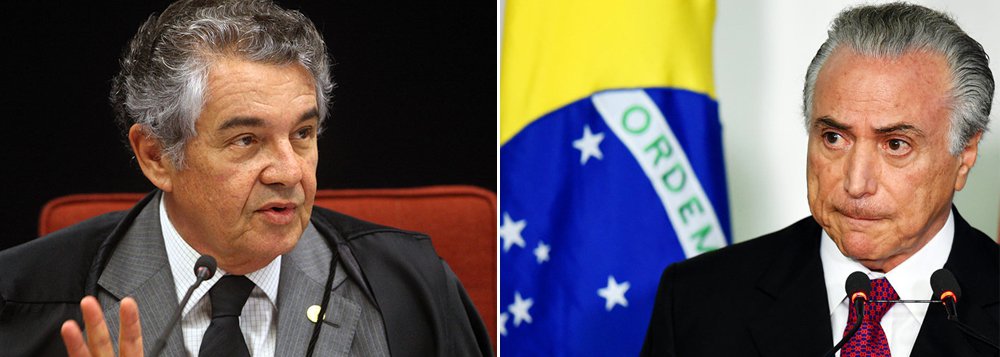 Liminar do ministro Marco Aurélio Mello determinou a abertura do processo de impeachment contra o presidente interino República, Michel Temer; mas os ministros Celso de Mello e Gilmar Mendes já afirmaram que cabe ao presidente da Câmara a decisão de admitir ou não processos de impeachment; Celso de Mello, inclusive, negou pedido similar para abertura de outro processo de impeachment contra Temer