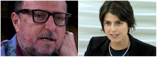 "Uma emissora educativa, bancada pelo Estado (de SP), ñ pode transformar um programa jornalístico em arapuca ideológica - seja lá contra quem for. O episódio @ManuelaDavila foi uma indecência. #RodaViva", disse o jornalista Xico Sá