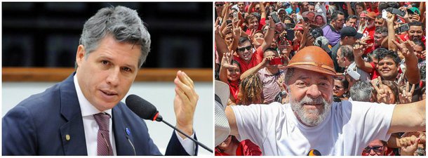 "Nova pesquisa do Ibope revela: @LulaOficial segue na liderança e tem mais do que o dobro de votos do segundo colocado! O Brasil quer voltar a sorrir. Chama que o homem dá jeito!", afirmou o deputado federal Paulo Teixeira (PT-SP)