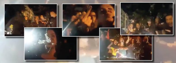 O deputado federal Jair Bolsonaro (PSC-RJ) foi escrachado por manifestantes ao chegar em evento na cidade de Niterói, no Rio; depois de ser alvo de cuspes, o carro em que o parlamentar estava precisou ser escoltado por policiais; um dos gritos – ditos em coro contra ele -, foi o de “estuprador”; o veículo também levou socos e pontapés; em dezembro de 2014, quando era do PP, Bolsonaro rebateu um discurso sobre direitos humanos feito pela deputada Maria do Rosário dizendo que não a estupraria porque ela não merecia; ele foi obrigado a indenizá-la em R$ 10 mil