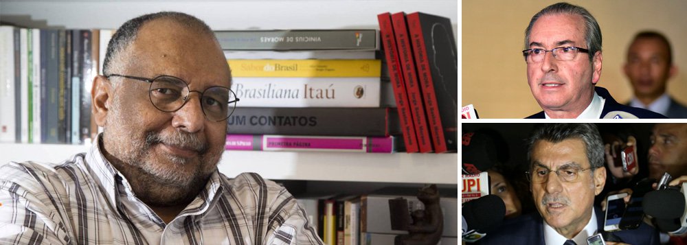 Jornalista mais próximo ao presidente interino Michel Temer, o colunista Jorge Bastos Moreno, do Globo, apontou um elo entre o presidente afastado da Câmara, Eduardo Cunha (PMDB-RJ), e o escândalo que abateu o senador Romero Jucá (PMDB-RR); "A advogada Fernanda Tortima, que defende Sérgio Machado, é a mesma que defendeu Eduardo Cunha e parentes dele", noticiou o jornalista na noite desta segunda; fogo amigo?