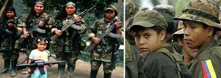 Governo colombiano e as Forças Armadas Revolucionárias da Colômbia (Farc) anunciaram um acordo para a retirada de menores de 15 anos dos acampamentos do grupo; acordo inclui a elaboração de um plano para a desmobilização progressiva dos menores de 18 anos e um programa para a reintegração na sociedade civil de todas as crianças e adolescentes que saiam da guerrilha