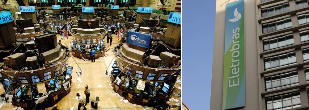 Bolsa de valores de Nova York suspendeu nesta quarta-feria, 18, a negociação dos papéis da Eletrobras, depois de a estatal comunicar na véspera que não entregaria às autoridades dos Estados Unidos o balanço auditado referente a 2014; suspensão ocorreu porque a empresa de auditoria KPMG, que tem de aprovar o balanço financeiro da estatal antes de ele ser enviado, se recusa a assinar o documento porque ele não mensura o dano causado à estatal por irregularidades investigadas pela Operação Lava Jato; segundo a estatal, não há chance de nova extensão de prazo pela Bolsa de Valores de Nova York (Nyse)