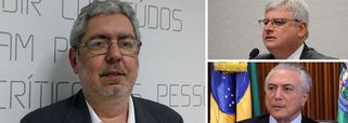 Líderes do PT, PCdoB, PSOL, PDT e Rede se reúnem nesta quinta-feira, 18, com o procurador-geral da República, Rodrigo Janot, a quem entregarão uma representação contra o ato do presidente interino Michel Temer que exonerou ilegalmente o diretor-presidente da EBC, Ricardo Melo; os líderes exigem que Temer respeite a lei que criou a EBC e pedem a manutenção de Melo no cargo; demissão tem sido repudiada por vários jornalistas, intelectuais e artistas; a presidente afastada Dilma Rousseff classificou como "absurda" a decisão de Temer
