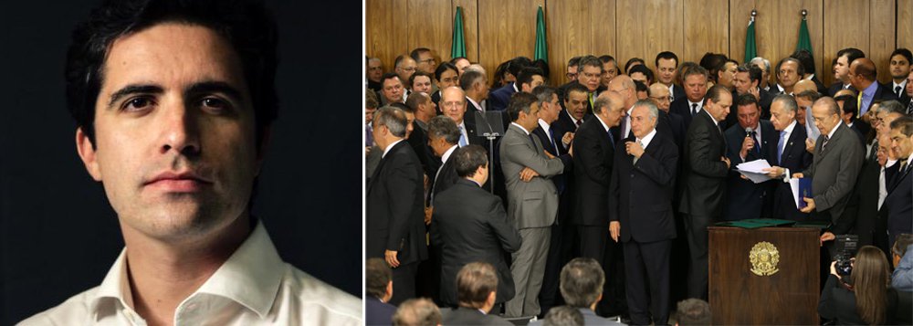 Colunista Bernardo Mello Franco comenta os tropeços da equipe de Michel Temer; o ministro da Justiça defendeu mudanças no processo de escolha do procurador-geral da República e depois foi desautorizado; o ministro da Saúde mexeu em outro vespeiro ao propor a "revisão" do tamanho do SUS e teve de recuar; o corte dos ministérios deixou de poupar dinheiro público, porque a economia foi irrelevante, e comprou uma guerra com a classe artística
