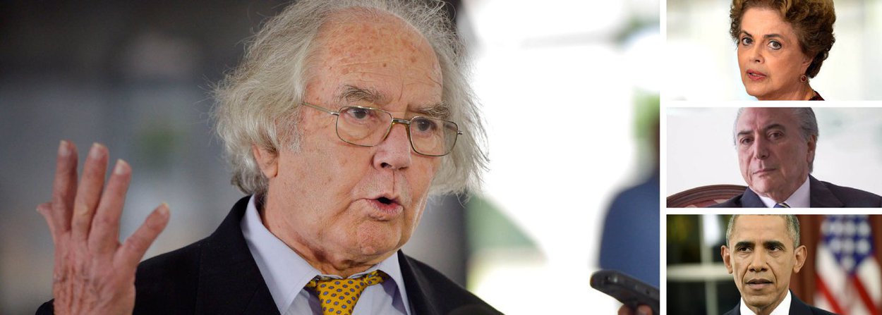 O ativista dos Direitos Humanos argentino Adolfo Pérez Esquivel, Nobel da Paz em 1980, escreveu artigo no qual condena o processo de impeachment da presidente Dilma Rousseff, que ele define como "golpe de Estado brando", já experimentando em países como Honduras e Paraguai; segundo Esquivel, "domesticar os governos e recolonizar a América Latina é o objetivo" dos golpes em curso na região, que contariam com o apoio dos Estados Unidos; ao falar do presidente interino Michel Temer, Adolfo Esquivel relata que, segundo o Wikileaks, "o atual depositário da Presidência do Brasil foi colaborador da inteligência norte-americana entregando documentos sensíveis a sua embaixada"