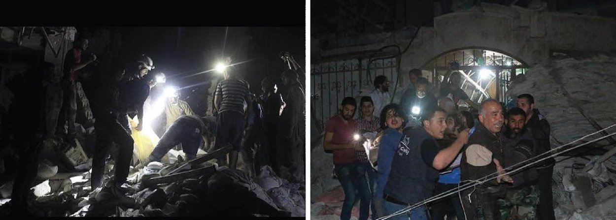 Pelo menos 30 pessoas morreram em um bombardeio do governo sírio contra um hospital da ONG Médicos Sem Fronteiras (MSF) em Aleppo, a segunda maior cidade do país.; Aleppo está há seis dias sob ataque das forças do regime de Bashar al Assad; "Esse ataque devastador destruiu um hospital vital para Aleppo e que era também o principal centro pediátrico da área. Onde está a indignação de quem tem o poder e o dever de interromper esse massacre?", questionou Muskilda Zancada, chefe da missão da MSF no país; desde novembro, pelo menos quatro estruturas da ONG foram bombardeadas, sendo duas delas na Síria, outra no Iêmen e uma no Afeganistão