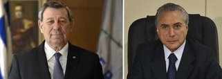 O ministro das Relações Exteriores e chanceler do Uruguai, Rodolfo Nin Novoa, se posicionou mais uma vez contra o impeachment de Dilma Rousseff, e disse neste sábado que seu país não tem intenções de reconhecer Michel Temer como presidente do Brasil; "Com certeza estamos muito preocupados com esta situação e esperamos que tudo ocorra dentro dos parâmetros constitucionais e institucionais. Não haverá nenhum tipo de comunicação. Já dissemos o que deveríamos ter dito, de maneira que não temos mais nada a agregar", disse Nin Novoa; golpe já foi rechaçado por outros vizinhos sul-americanos, como Bolívia, Venezuela e Equador
