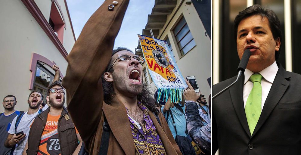 "A gente tem que entender como algo legítimo”, disse Mendonça Filho (DEM-PE), depois queo presidente interino Michel Temer decidiu pela recriação do Ministério da Cultura; será feita uma Medida Provisória para desmembrar o Ministério da Educação e Cultura e recriar o MinC; na sexta-feira (20), edição extra do Diário Oficial da União publicou medida que dava status de "natureza especial" ao cargo de secretário da Cultura; Mendonça disse que houve uma "exploração política indevida de um tema que não tem nada a ver com a discussão"