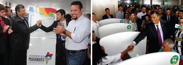 O governador do Maranhão, Flávio Dino (PCdoB), inaugurou a nova unidade central do Viva, localizada na Av. Beira Mar, em São Luís; agora instalada no prédio que abrigava o antigo Iate Clube, a unidade garante a expansão e descentralização do órgão, com mais qualidade, conforto, segurança e acessibilidade para usuários e servidores; com capacidade para mais cinco mil atendimentos diários, em 120 guichês disponíveis, o novo espaço oferecerá diversos serviços com dignidade aos cidadãos e agregará os serviços que eram oferecidos nas unidades da Praia Grande e Jaracati, representando uma economia de 44,20% nos gastos