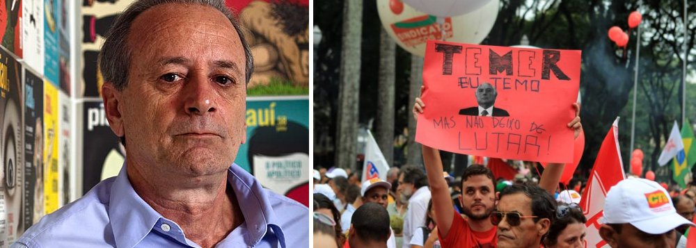 “Para impor o plano de austeridade que lhe foi ditado pelos grandes proprietários, Temer terá de restringir direitos que os pés rapados obtiveram nos últimos anos. Uma parte do povo reagirá. Nalgum grau, haverá violência”, diz o jornalista Mario Sergio Conti; ‘Temer está em vias de ocupar o Executivo. O Estado inteiro estará com a direita. E foi de dentro do Estado que partiram as violências maiores: divulgar um telefonema da presidente; destituí-la’ 