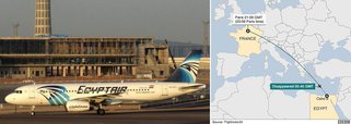 Um avião da companhia aéria Egypt Air, que seguia de Paris para o Cairo com 59 passageiros e dez tripulantes, desapareceu dos radares na madrugada desta quinta-feira (19), dez minutos antes de entrar no espaço aéreo egípcio; "Infelizmente a informação que temos... confirma que o avião caiu e está perdido", disse o presidene da França, François Hollande; Grécia montou uma operação de busca na área ao sul da ilha de Karpathos