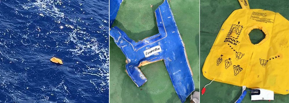 Um avião da EgyptAir enviou uma série de sinais indicando que foi detectada fumaça a bordo antes do acidente no mediterrâneo na quinta-feira, disse a agência de investigação francesa neste sábado; os sinais não indicam, no entanto, o que causou a fumaça ou fogo a bordo do avião, que caiu no mar com 66 pessoas