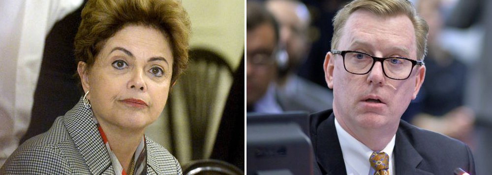 Assim como apoiaram o golpe militar de 1964, os Estados Unidos agora apoiam o golpe parlamentar de 2016 no Brasil; o embaixador norte-americano na OEA, Michael Fitzpatrick, rejeitou nesta quarta (18) na plenária da entidade a posição de países membros como Venezuela, Bolívia e Nicarágua sobre o afastamento de Dilma Rousseff  e disse não há dúvida que no Brasil "há um claro respeito pelas instituições democráticas, uma clara separação de poderes, vigora o Estado de Direito e há uma solução pacífica das disputas. Nada disso se parece com o caso da Venezuela e essa é nossa preocupação"