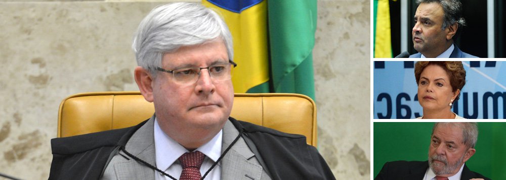 Jornalista Fernando Brito chama o procurador-geral da República, Rodrigo Janot, de "cínico" por anunciar seu pedido de abertura de inquérito ao STF contra Aécio Neves um dia antes de os jornais noticiarem que ele também pedirá investigação contra a presidente Dilma e o ex-presidente Lula; "A traição, a dissimulação pomposa e a perfídia são artes praticadas por mais que um temer", diz Brito