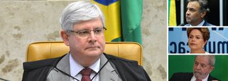 Jornalista Fernando Brito chama o procurador-geral da República, Rodrigo Janot, de "cínico" por anunciar seu pedido de abertura de inquérito ao STF contra Aécio Neves um dia antes de os jornais noticiarem que ele também pedirá investigação contra a presidente Dilma e o ex-presidente Lula; "A traição, a dissimulação pomposa e a perfídia são artes praticadas por mais que um temer", diz Brito
