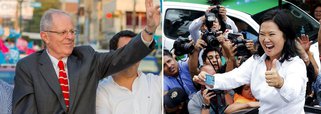 Pedro Pablo Kuczynski recuperou terreno contra a rival Keiko Fujimori no segundo turno das eleições para a presidência do Peru, embora os candidatos de centro direita ainda estão em empate técnico, mostrou neste domingo uma pesquisa de Ipsos; Kuczynski, preferido pelos mercados financeiros, subiu três pontos percentuais, para 42%, enquanto a filha mais velha do ex-presidente preso Alberto Fujimori caiu um ponto percentual, para 41%