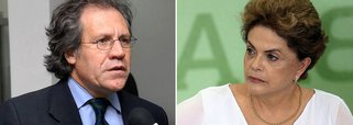 Secretário-geral da Organização dos Estados Americanos (OEA), Luis Almagro afirmou que o processo de impeachment contra a presidente Dilma Rousseff não tem “qualquer fundamento” e seu mandato constitucional deve ser respeitado; “Não existe qualquer acusação, qualquer mancha em termos de corrupção sobre a presidente Dilma Rousseff, então não há qualquer fundamento para avançar com um processo de destituição, definitivamente não”, disse 