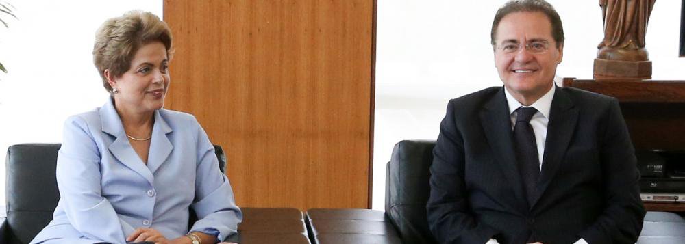 Para o presidente do Congresso Nacional, senador Renan Calheiros (PMDB-AL), a previsão de comparecimento da presidente Dilma Rousseff na cerimônia de abertura do ano legislativo é "sobretudo uma oportunidade para que nós possamos discutir os rumos do país neste ano de dificuldades"; “Significa mudança de patamar na relação. Ao vir, a presidente demonstra que quer conversar e o papel do Congresso Nacional é preservar o interesse do país”, completou