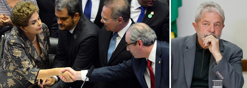 Jornalista Fernando Brito comenta notícia veiculada pelo Globo nesta quarta-feira de que o Supremo vai esperar a queda da presidente Dilma para não ter de julgar o ato de nomeação de Lula, há quase dois meses, para a chefia da Casa Civil, e lembra que a corte suprema também não julgou o afastamento do presidente da Câmara; "Uma Corte, está a se notar, absolutamente técnica e apolítica", ironiza