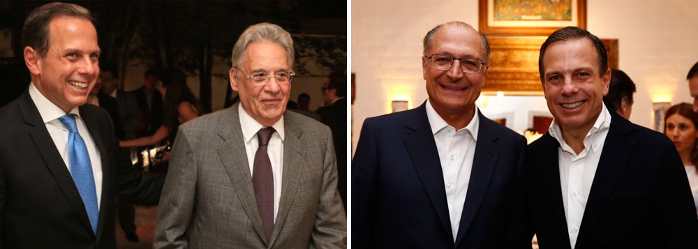 Para o jornalista Fernando Brito, "talvez não fique sem dono aquela expressão 'cara de pau' que João Doria Jr. andou usando" para se referir ao ex-presidente Lula; afinal, o empresário "apanhou, nos últimos dois anos, segundo a Folha, perto de R$ 2 milhões de verbas públicas para promover eventos – onde estavam figuras como Fernando Henrique Cardoso e seu padrinho Alckmin"